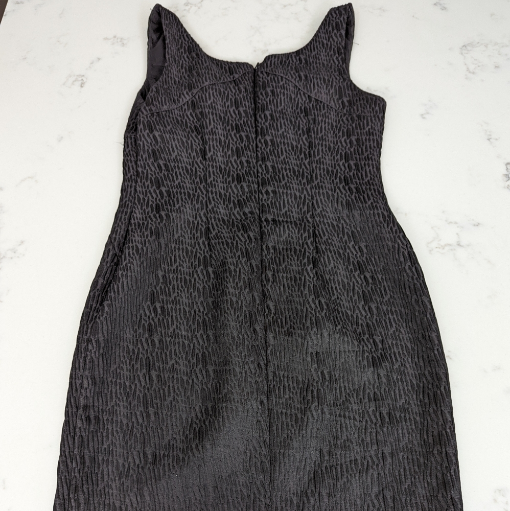 Black cocktail dress